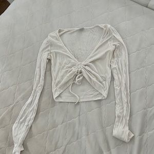 Long sleeve cropped tank